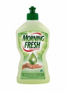 Жидкость для мытья посуды-суперконцентрат Morning Fresh Aloe Vera 450мл Фабрика Ромакс/4/ОПТ