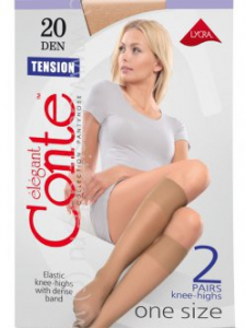 Гольфы женские Tension 20 Conte Дроп 2 пары