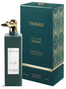 TRUSSARDI BEHIND THE CURTAIN PIAZZA ALLA SCALA edp 100ml TESTER