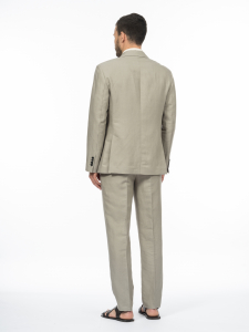 Пиджак изо льна и вискозы