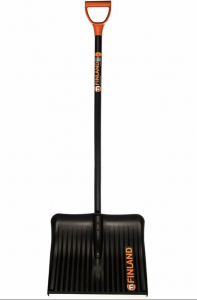 Лопата снеговая Finland с черенком 410х490 мм