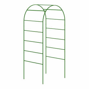 Арка садовая зеленая (Высота: 2,5 м, Ширина: 1,5 м, Глубина:0,90 м)