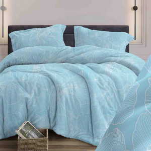 Пододеяльник Вернисаж голубой бязь