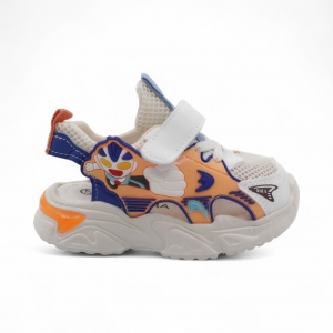 Сандалии Х16-В бело оранжевые