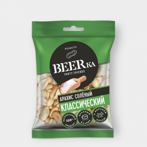 «Beerka», арахис жареный, солёный, 90 г