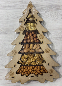 Елочка с орехами  примерно 450 гр