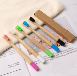 Детская зубная щетка из бамбука BAMBOO (1 шт.)