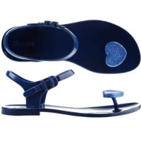 САНДАЛИИ ZHOELALA HEART TO HEART (СИНИЙ) / ZHOELALA HEART TO HEART (BLUE)