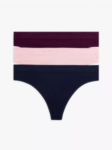 Mini Pointelle Thong 3-Pack