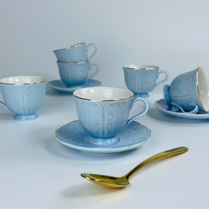 181-231 Кофейный набор 12пр. 95 мл в под.уп.(х12)Фарфор