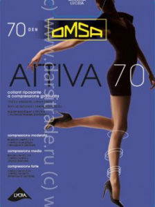 Колготки женские Attiva 70 Omsa Дроп