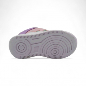 Кроссовки летние В782-16 бело фиолетовые