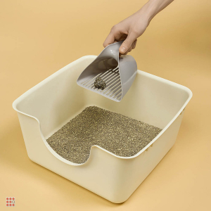 Совок для домашних животных, пластмасса, 9,5х13 см