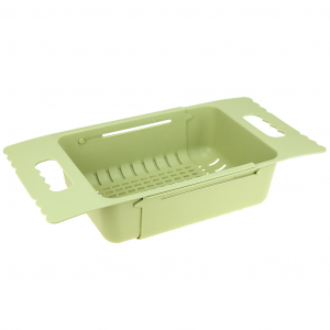 Корзина-дуршлаг пластмассовая, раздвижная 