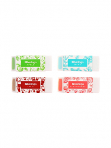 Ластик Berlingo Aroma, прямоугольный, скошенный, 58?22?10 мм, МИКС