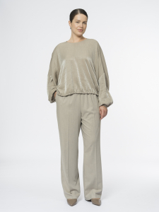 Блуза с кулиской по низу