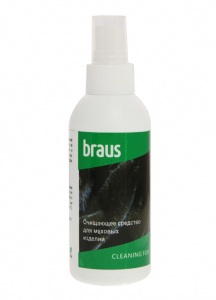 BRAUS CLEANING FUR Очищающее средство д/меховых изделий 150 мл