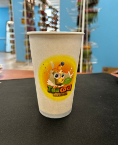 Стакан однораз.бумажный 300мл 50шт