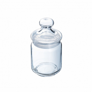 Банка для продуктов КЛУБ 0.28л с крышкой