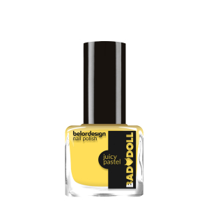 Лак для ногтей Bad Doll BelorDesign желтый 307 лимонный