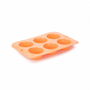 Форма для маффинов силиконовая APRICOT 6 ячеек