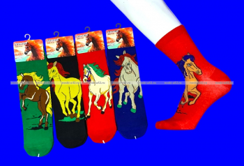 Носки универсальные ЦВЕТНЫЕ Символ 2026 года арт. 1868