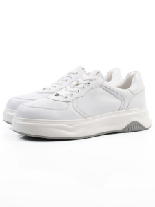 03-3062-2 WHITE Кроссовки женские (натуральная кожа)