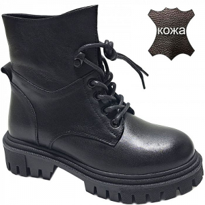 B008-1P черн Ботинки деми женские (36-40)/8