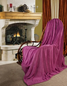 Покрывало-плед КОРАЛ-флис 