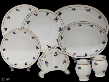 666-338 Обеденный сервиз 23пр. в под.уп. (х1)Фарфор