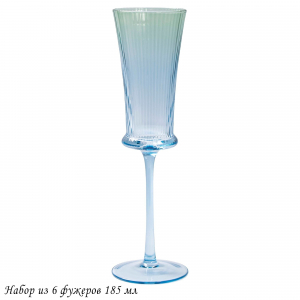 584-007 Набор из 6 фужеров 185мл в под.уп.(х4)Стекло