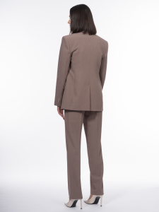 Классический однобортный пиджак из костюмной вискозы