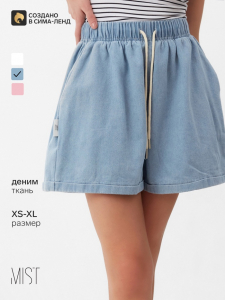 Шорты женские MIST Denim, размер 40 (XS), синие