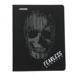 Дневник универсальный для 1-11 класса FEARLESS, интегральная обложка, искусственная кожа, шелкография, ляссе, 80 г/м2