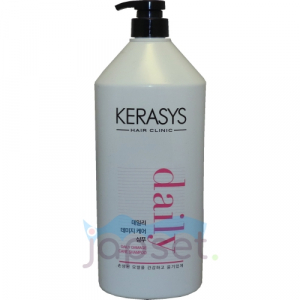 Kerasys Шампунь для ежедневного ухода за сухими и поврежденными волосами, 1500 мл