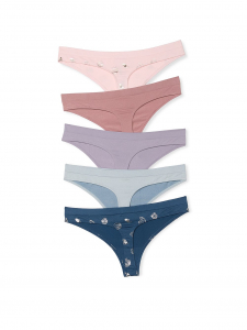 5-Pack Seamless Thong Panties