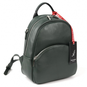 Женский кожаный рюкзак Sergio Valentini SV-SZ758/A Д.Грин