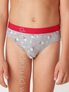 Трусы детские №EB150 Christmas Cotonella Образец слип