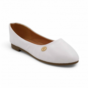 Женские балетки D13-3 белые