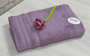 Набор полотенец EFOR NEW KOLLECTION из 1-ого предмета (50*90) LILA сиреневый