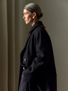 Зимнее полупальто с мембраной и утеплителем