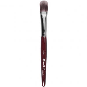 Кисть для макияжа vo14 Roubloff овальная для акварели и других жирных текстур, пестрая синтетика