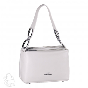 Сумка женская кожаная 2020Y white Polina&Eiterou  в Новосибирске