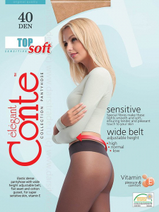 Колготки женские Top Soft 40 Conte Дроп
