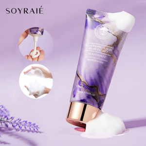 Очищающая пенка с аминокислотами и экстрактом лаванды Soyraie, 100 гр.