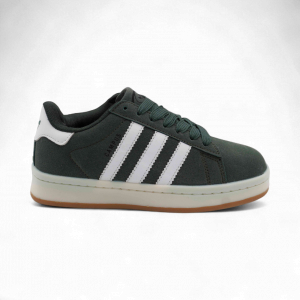 Кроссовки на меху 6335А-5 зеленые