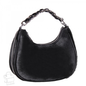 Сумка женская кожаная 3242Q black Polina&Eiterou