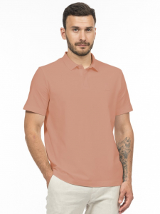 Поло из премиального мерсеризованного хлопка и шёлка