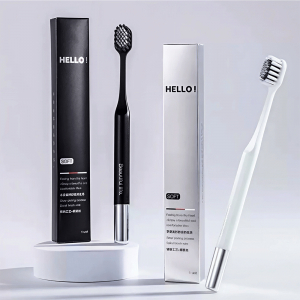 Ультратонкая зубная щетка с серебрением HAOIU
