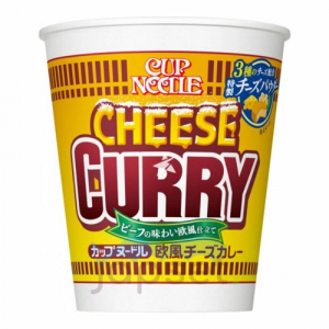 Nissin Cup Noodle Лапша Рамен КАРРИ по-европейски с 3 видами сыра, 85 гр